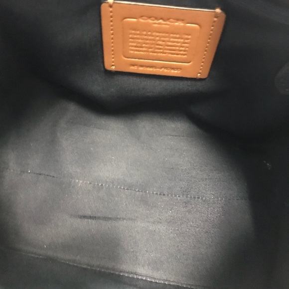 Coach F57627 Mini Bennett Rose Floral Chalk & Black Handbag Purse - Picture 8 of 8